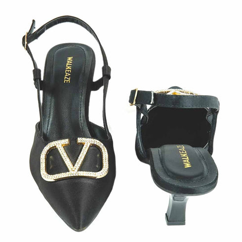 Women Formal Court - Shoes - 62841S - Court Shoes - Walkeaze